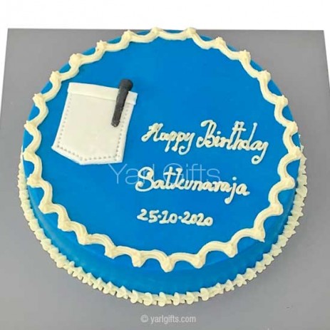 Pen pocket blue cake | CA-CDR-0024