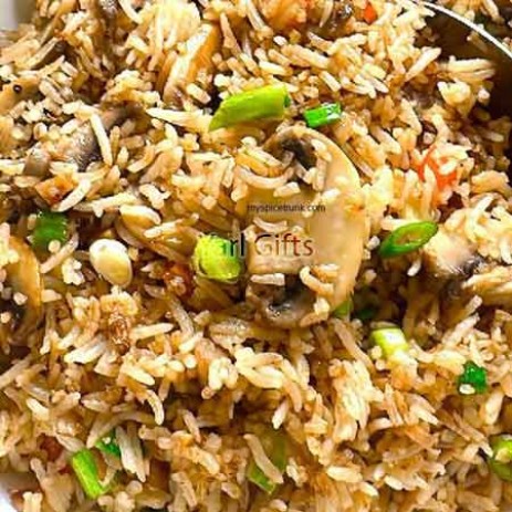 Mushroom Fried Rice