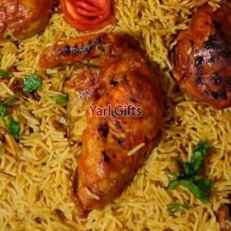 Roasted Chicken Biryani